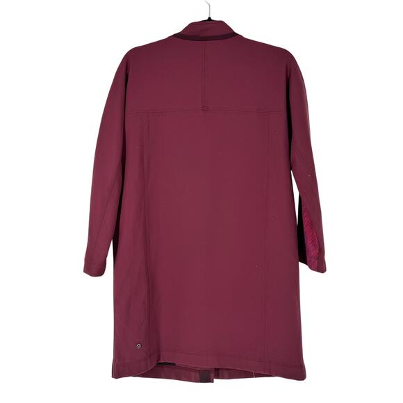 Lululemon Cocoon Car Coat Bumble Rust Berry - Picture 4 of 5